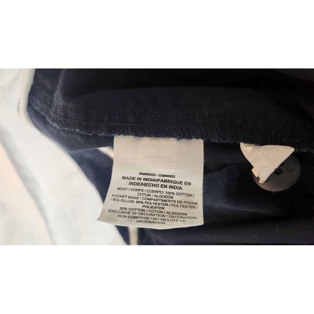 Nike Cargo Shorts Mens 38 Navy Multi Pockets Cotton Canvas - Picture 6 of 9